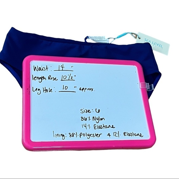 Sea Level Blue Swim Bottoms! - Picture 9 of 9